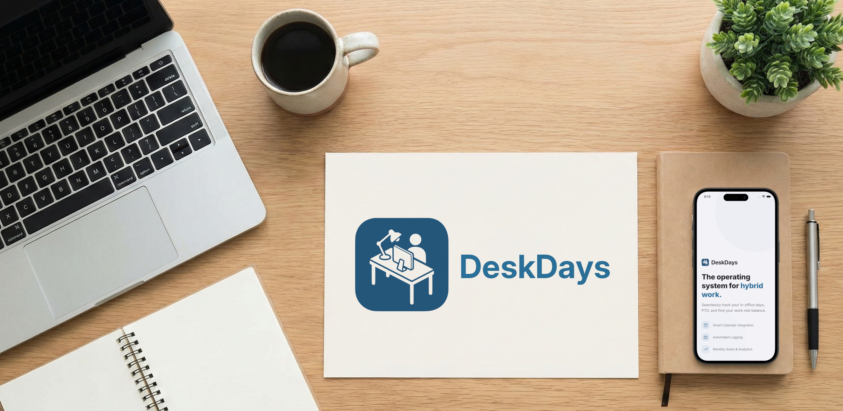 DeskDays mockup